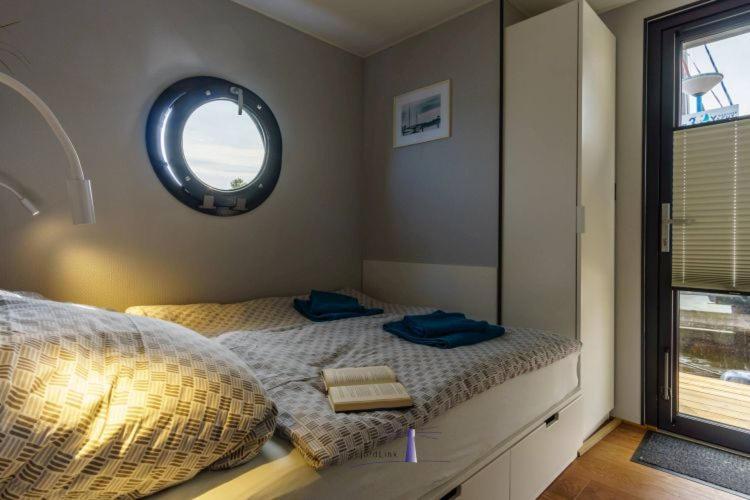 Hausboot Fjord Polaris Mit Biosauna In Barth Zewnętrze zdjęcie